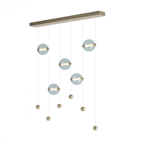 Hubbardton Forge Abacus 5 Light LED Pendant Model: 139050-LED-STND-10-YL0668
