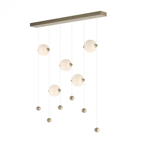 Hubbardton Forge Abacus 5 Light LED Pendant Model: 139050-LED-STND-10-YL0668