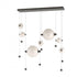 Hubbardton Forge Abacus 7 Light Double Linear LED Pendant Model: 139054-LED-STND-07-YL0694