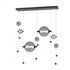 Hubbardton Forge Abacus 7 Light Double Linear LED Pendant Model: 139054-LED-STND-07-YL0694