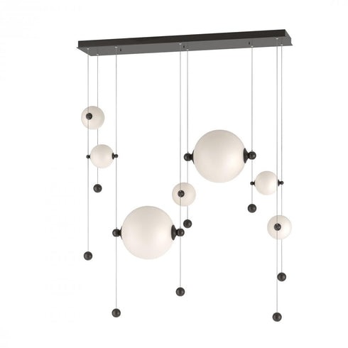Hubbardton Forge Abacus 7 Light Double Linear LED Pendant Model: 139054-LED-STND-07-YL0694