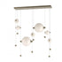 Hubbardton Forge Abacus 7 Light Double Linear LED Pendant Model: 139054-LED-STND-07-YL0694