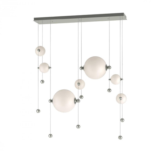 Hubbardton Forge Abacus 7 Light Double Linear LED Pendant Model: 139054-LED-STND-07-YL0694