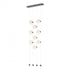 Hubbardton Forge Abacus 9 Light Ceiling To Floor LED Pendant Model: 139057-LED-STND-10-GG0668