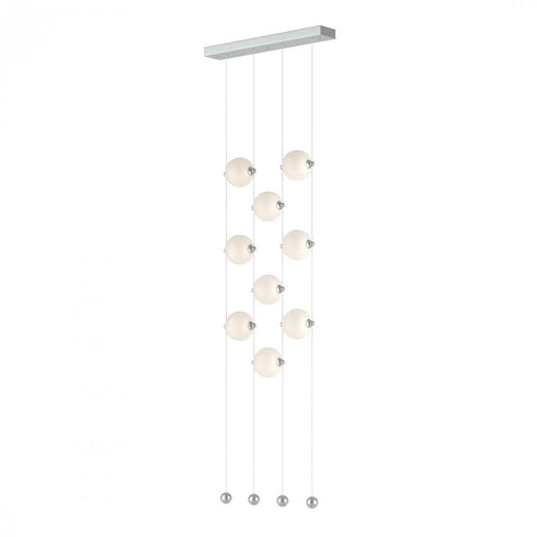 Hubbardton Forge Abacus 9 Light Ceiling To Floor LED Pendant Model: 139057-LED-STND-10-GG0668
