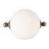 Hubbardton Forge Abacus LED Glass Module in Bronze Finish Model: 905207-LED-05-GG0668
