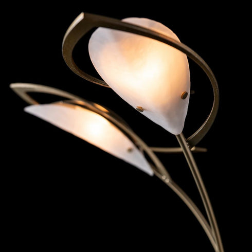 Hubbardton Forge Aerial Torchiere in Modern Brass Finish Model: 241105-SKT-86-FD0626