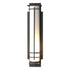 Hubbardton Forge After Hours Large Outdoor Sconce in Coastal Natural Iron Finish Model: 307861-SKT-20-GG0189