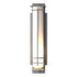 Hubbardton Forge After Hours Large Outdoor Sconce in Coastal Natural Iron Finish Model: 307861-SKT-20-GG0189