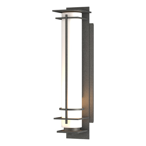Hubbardton Forge After Hours Outdoor Sconce in Coastal Oil Rubbed Bronze Finish Model: 307860-SKT-14-GG0187