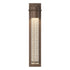 Hubbardton Forge Airis Medium Dark Sky Friendly Outdoor Sconce in Coastal Oil Rubbed Bronze Finish Model: 307920-SKT-14-II0211
