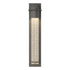 Hubbardton Forge Airis Medium Dark Sky Friendly Outdoor Sconce in Coastal Oil Rubbed Bronze Finish Model: 307920-SKT-14-II0211