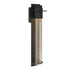 Hubbardton Forge Airis Small Dark Sky Friendly Outdoor Sconce in Coastal Dark Smoke Finish Model: 307910-SKT-77-II0145