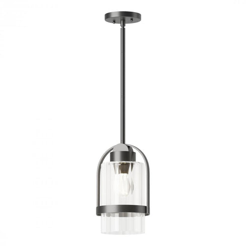 Hubbardton Forge Alcove Outdoor Pendant in Coastal Oil Rubbed Bronze Finish Model: 362555-SKT-MULT-14-FD0744