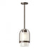 Hubbardton Forge Alcove Outdoor Pendant in Coastal Oil Rubbed Bronze Finish Model: 362555-SKT-MULT-14-FD0744