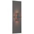 Hubbardton Forge Aperture Vertical Sconce Model: 217520-SKT-25-ZB0273
