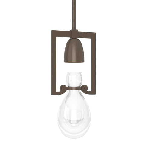 Hubbardton Forge Apothecary Mini Pendant in Bronze Finish Model: 187520-SKT-MULT-05-ZM0572