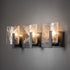 Hubbardton Forge Arc 3 Light Bath Sconce in Black Finish Model: 201312-SKT-10-YR0719