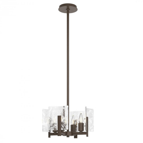 Hubbardton Forge Arc 4 Light Semi Flus Pendant Model: 131060-SKT-MULT-82-YR0719