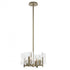 Hubbardton Forge Arc 4 Light Semi Flus Pendant Model: 131060-SKT-MULT-82-YR0719