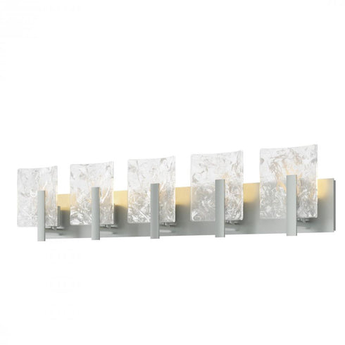 Hubbardton Forge Arc 5 Light Bath Sconce in Black Finish Model: 201313-SKT-10-YR0719