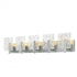 Hubbardton Forge Arc 5 Light Bath Sconce in Black Finish Model: 201313-SKT-10-YR0719