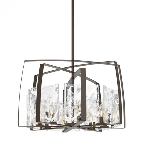Hubbardton Forge Arc 8 Light Pendant Model: 131312-SKT-MULT-84-YR0699
