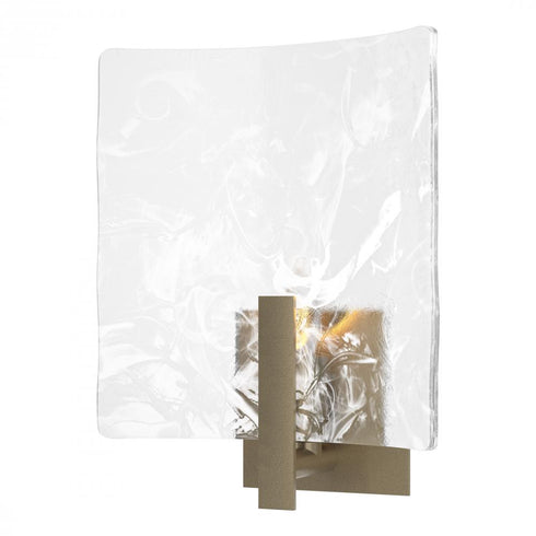 Hubbardton Forge Arc Large 1 Light Bath Sconce in Black Finish Model: 201310-SKT-10-YR0699