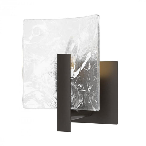 Hubbardton Forge Arc Small 1 Light Bath Sconce in Black Finish Model: 201311-SKT-10-YR0719