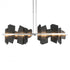 Hubbardton Forge Ardesia Linear LED Pendant Model: 139666-LED-LONG-14-SL