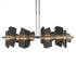 Hubbardton Forge Ardesia Linear LED Pendant Model: 139666-LED-SHRT-82-SL