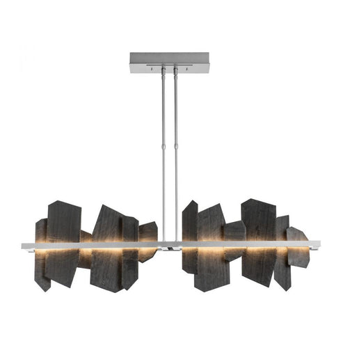 Hubbardton Forge Ardesia Linear LED Pendant Model: 139666-LED-STND-86-SL