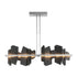 Hubbardton Forge Ardesia Linear LED Pendant Model: 139666-LED-STND-86-SL