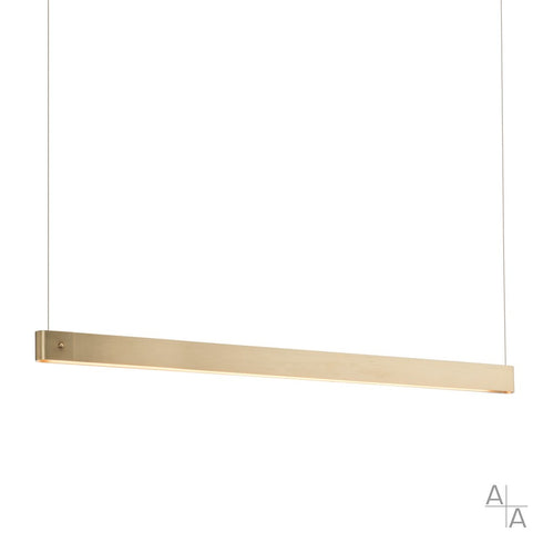 Hubbardton Forge Art + Alchemy Fold LED Pendant in Modern Brass Finish Model: 401358-LED-STND-86
