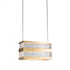Hubbardton Forge Art + Alchemy Stacks LED Pendant in Oil Rubbed Bronze Finish Model: 401854-LED-STND-14-ZM0562