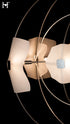 Hubbardton Forge Astra Orb Large Pendant in Sterling Finish Model: 131503-SKT-MULT-85-FD0852