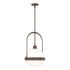 Hubbardton Forge Atlas Pendant in Bronze Finish Model: 187460-SKT-MULT-05-GG0605