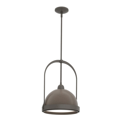 Hubbardton Forge Atlas Small Pendant in Bronze Finish Model: 187462-SKT-MULT-05-05