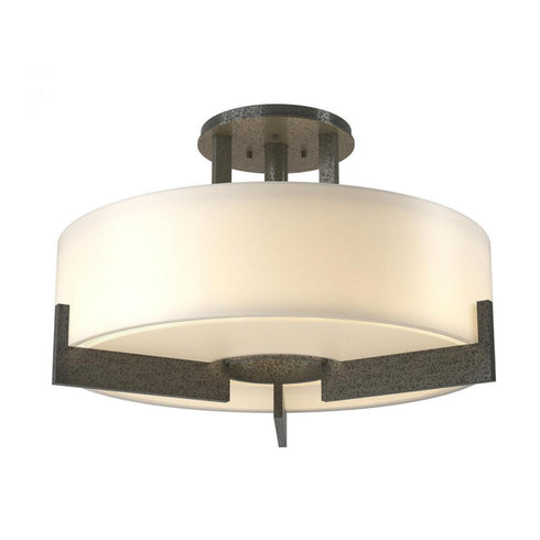 Hubbardton Forge Axis Semi Flush Model: 126403-SKT-25-GG0216