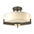 Hubbardton Forge Axis Semi Flush Model: 126403-SKT-25-GG0216