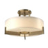 Hubbardton Forge Axis Semi Flush Model: 126403-SKT-25-GG0216