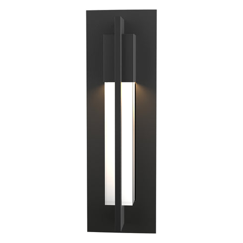Hubbardton Forge Axis Small Outdoor Sconce in Coastal Oil Rubbed Bronze Finish Model: 306401-SKT-14-ZM0331