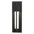 Hubbardton Forge Axis Small Outdoor Sconce in Coastal Oil Rubbed Bronze Finish Model: 306401-SKT-14-ZM0331
