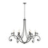 Hubbardton Forge Bella 6 Arm Chandelier Model: 105055-SKT-03