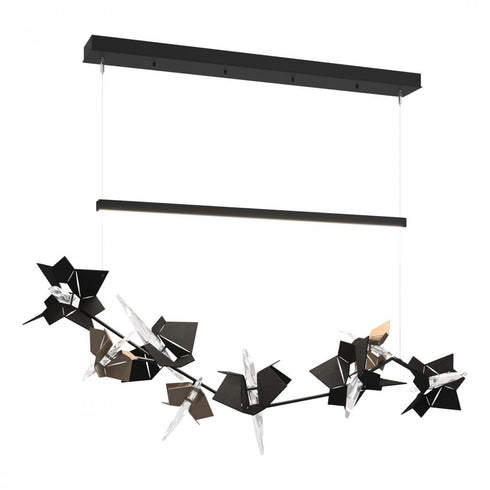 Hubbardton Forge Belladonna LED Pendant in Bronze Finish Model: 139813-LED-STND-05-05-CR