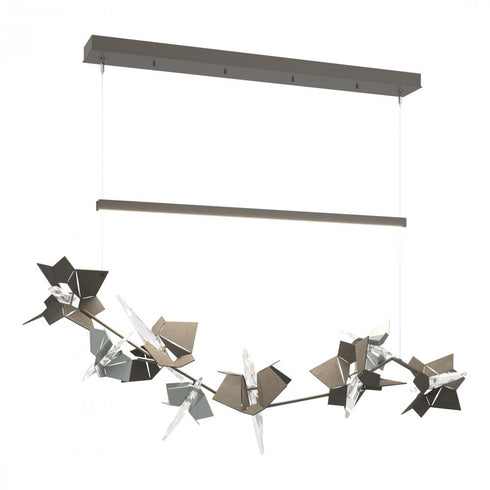 Hubbardton Forge Belladonna LED Pendant in Bronze Finish Model: 139813-LED-STND-05-05-CR