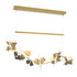 Hubbardton Forge Belladonna LED Pendant in Bronze Finish Model: 139813-LED-STND-05-05-CR