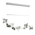 Hubbardton Forge Belladonna LED Pendant in Bronze Finish Model: 139813-LED-STND-05-05-CR