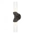Hubbardton Forge Bow 2 Light Bath Sconce in Black Finish Model: 201346-SKT-10-ZM0634