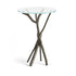 Hubbardton Forge Brindille Accent Table in Bronze Finish Model: 750110-05-VA0715